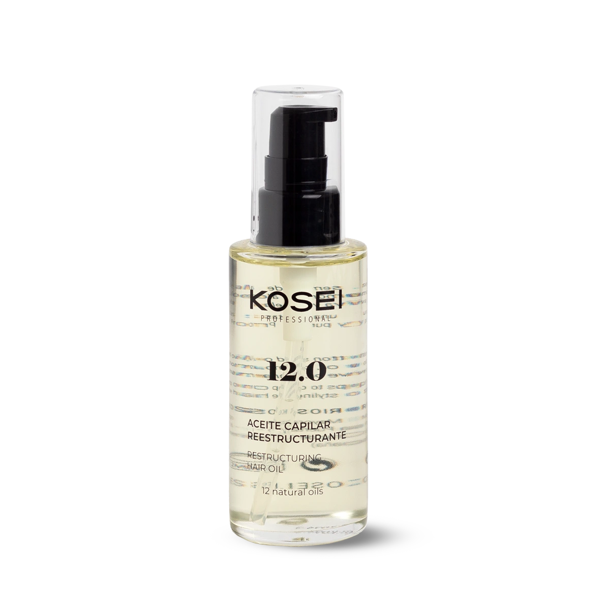 aceite capilar reestructurante kosei 12.O