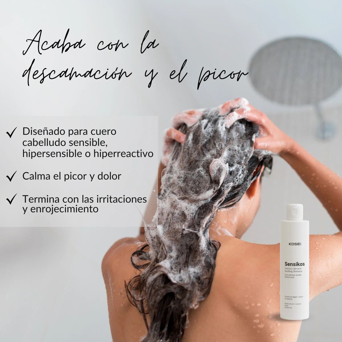 champu calmante cuero cabelludo kosei sensikos