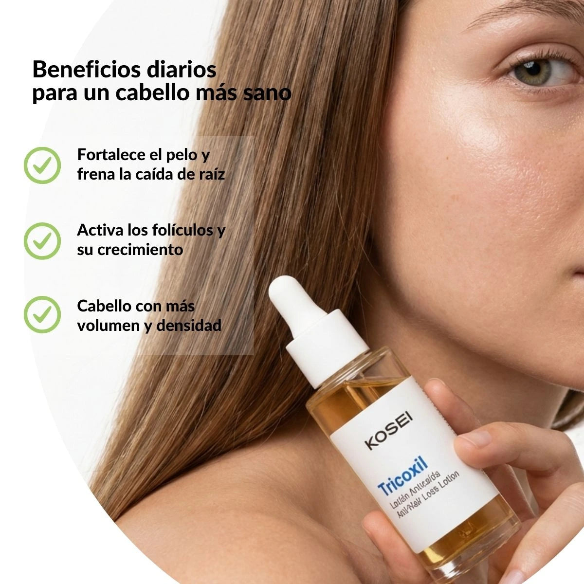 Loción anticaida del cabello kosei tricoxil loción