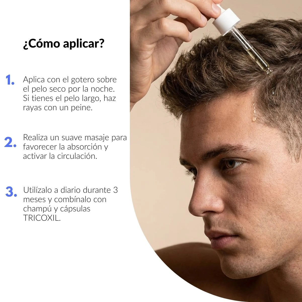 tricoxil loción caída del cabello unisex