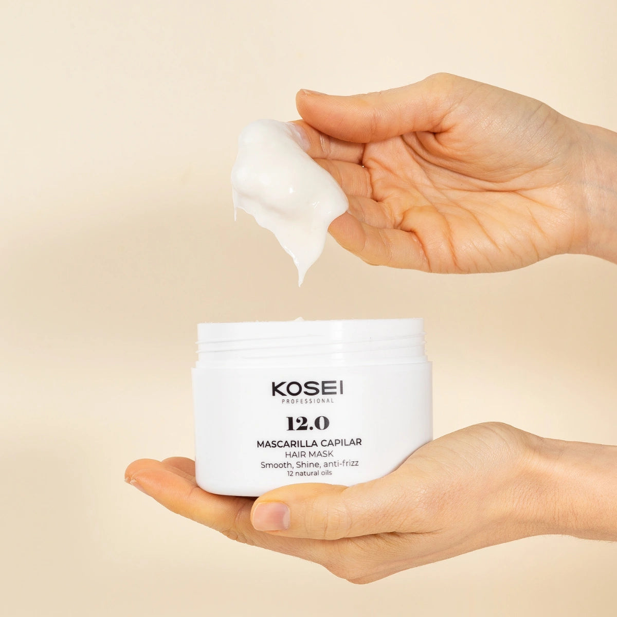 mascarilla cabello seco y maltratado kosei 12.O