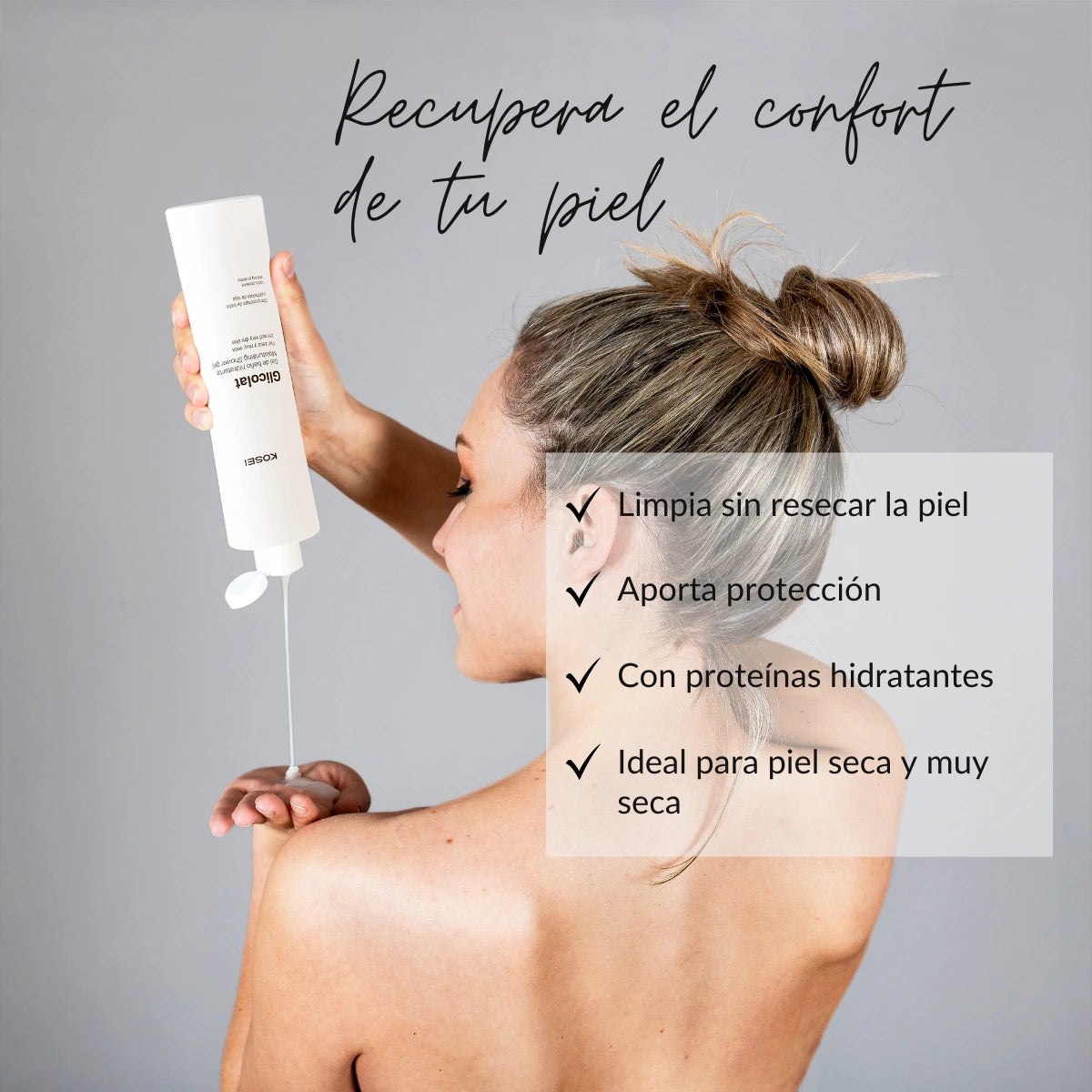 mejor gel ducha piel seca y sensible kosei glicolat