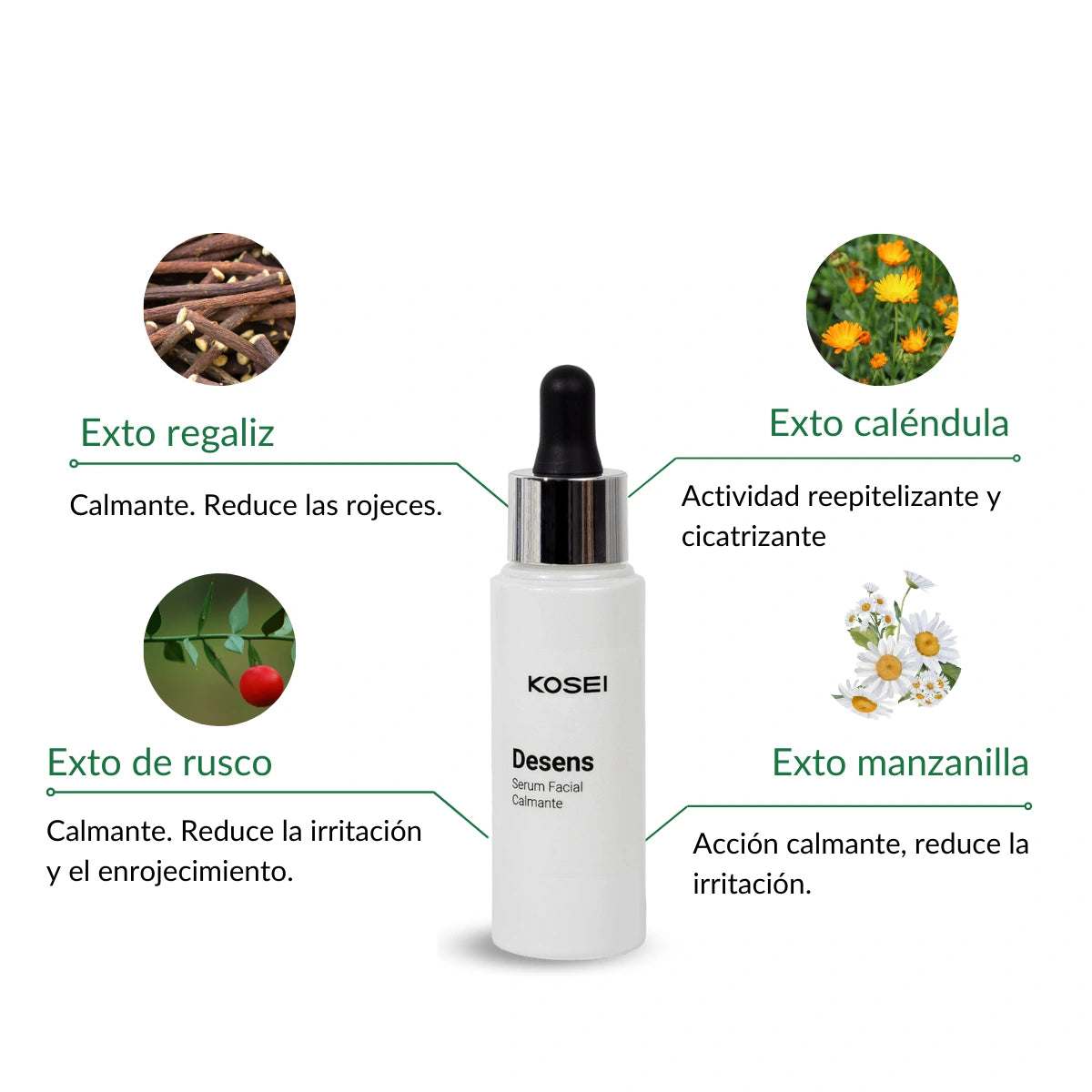 mejor serum piel sensible desens kosei