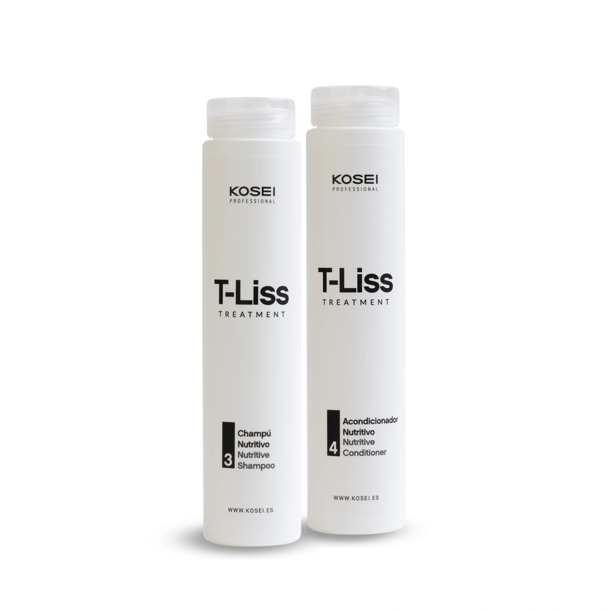 tratamiento pelo encrespado kosei set t-liss pack