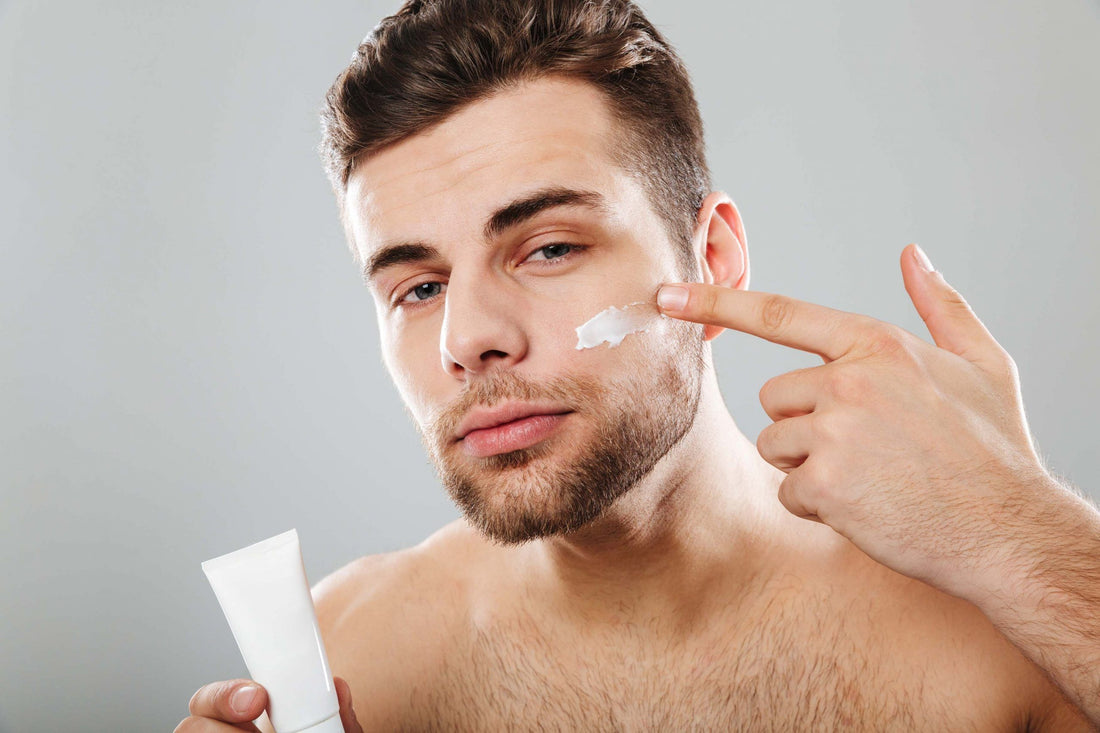 Crema antiarrugas para hombres