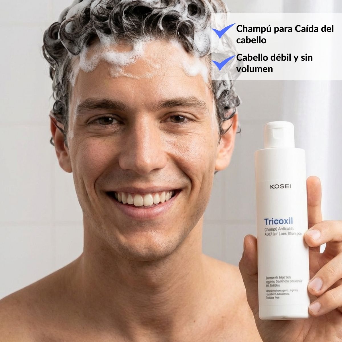 Tricoxil champú para la caida del cabello