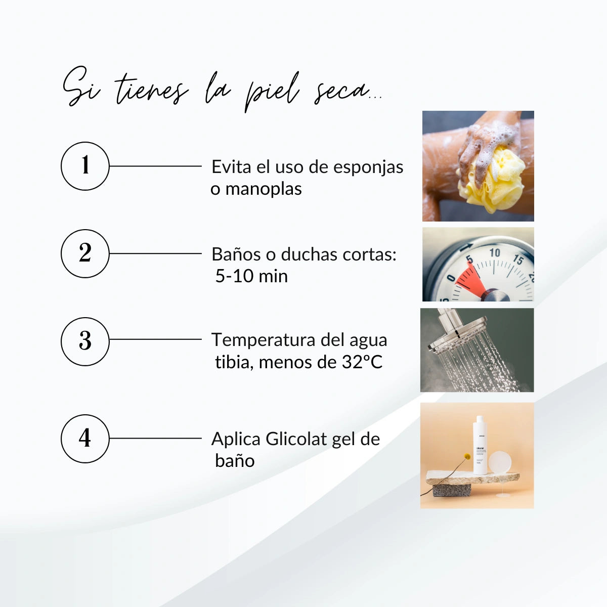gel ducha piel seca kosei glicolat