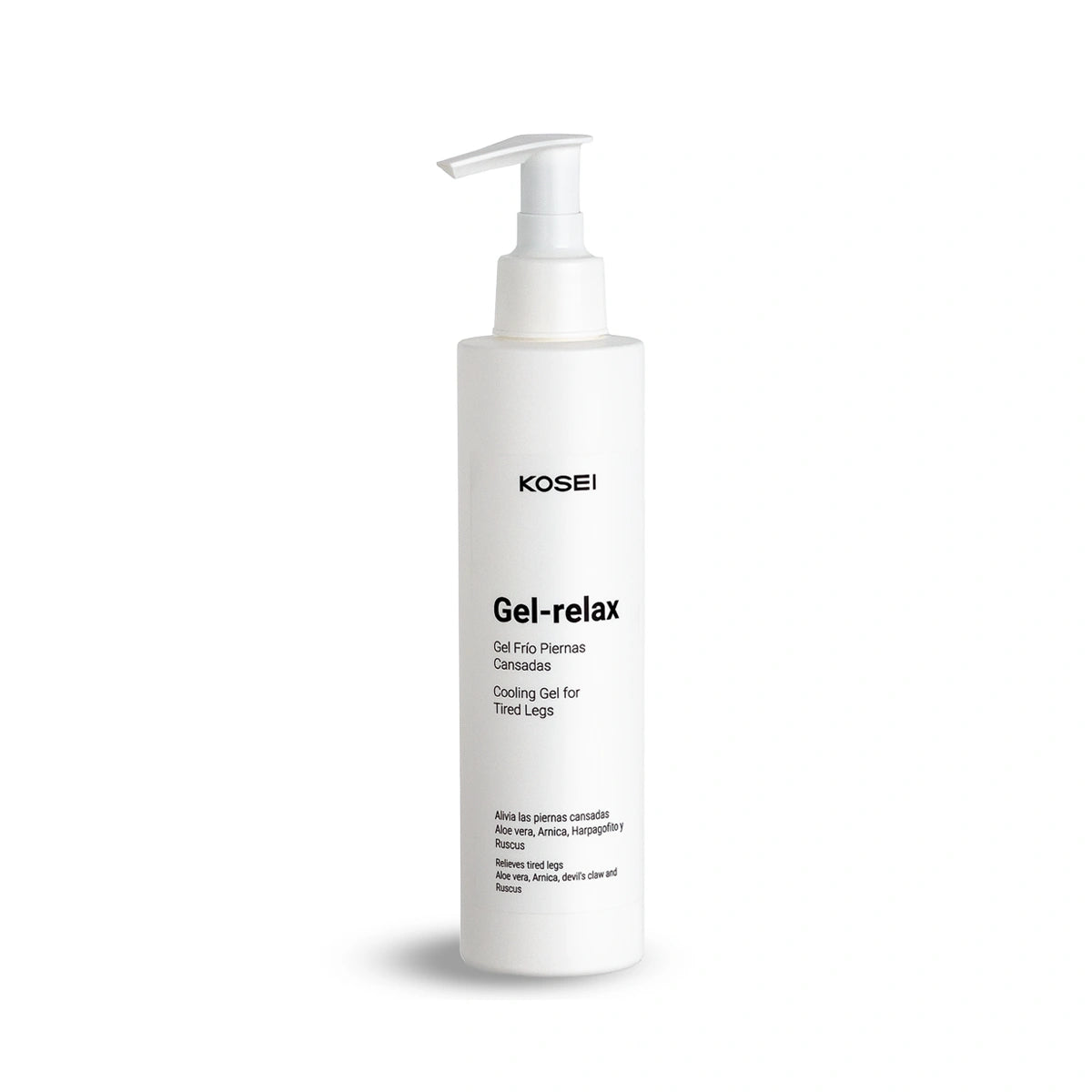 gel frio piernas cansadas kosei gel relax