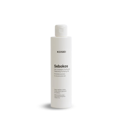 gel limpiador facial purificante kosei sebokos