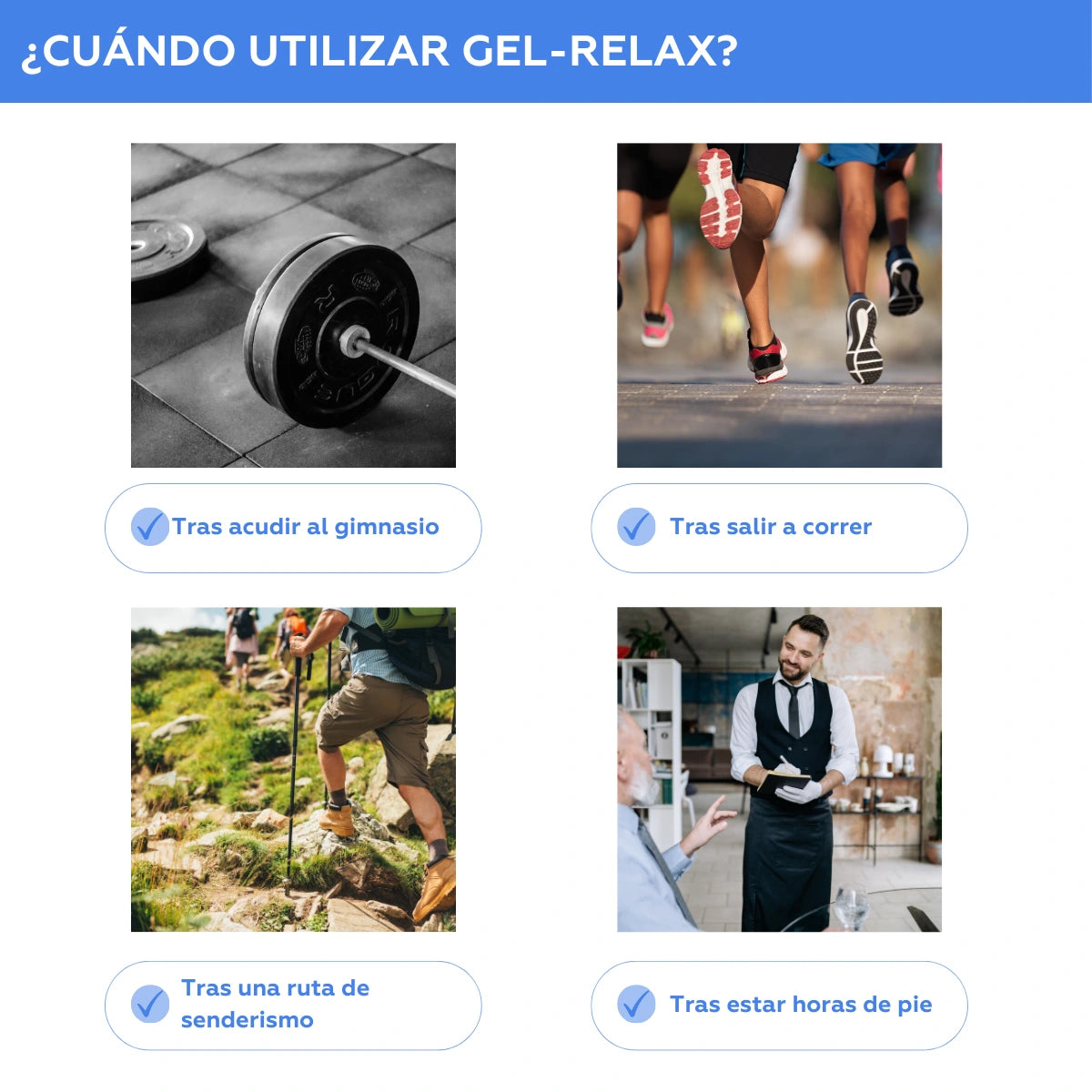 gel para piernas cansadas kosei relax