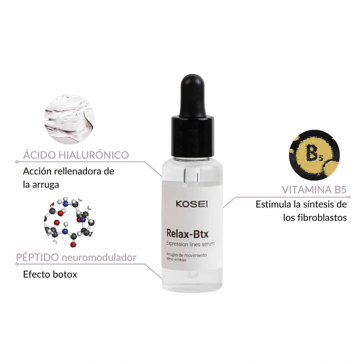 mejores serum facial kosei relax btx