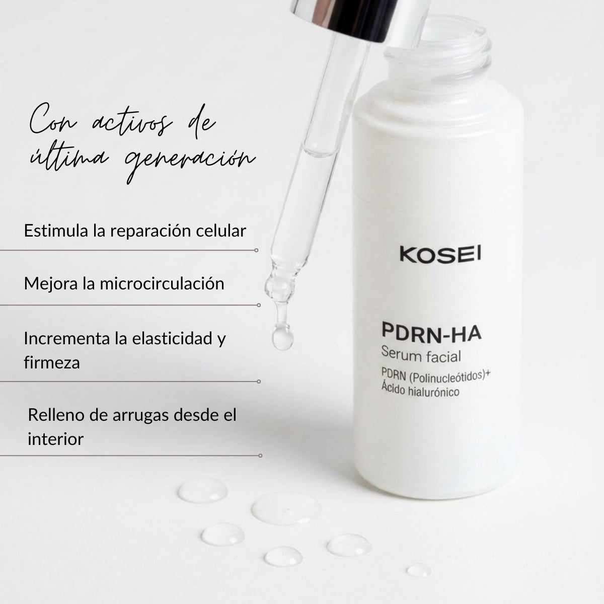 propiedades del serum PDRN de salmón y ácido hialurónic Kosei PDRN-HA