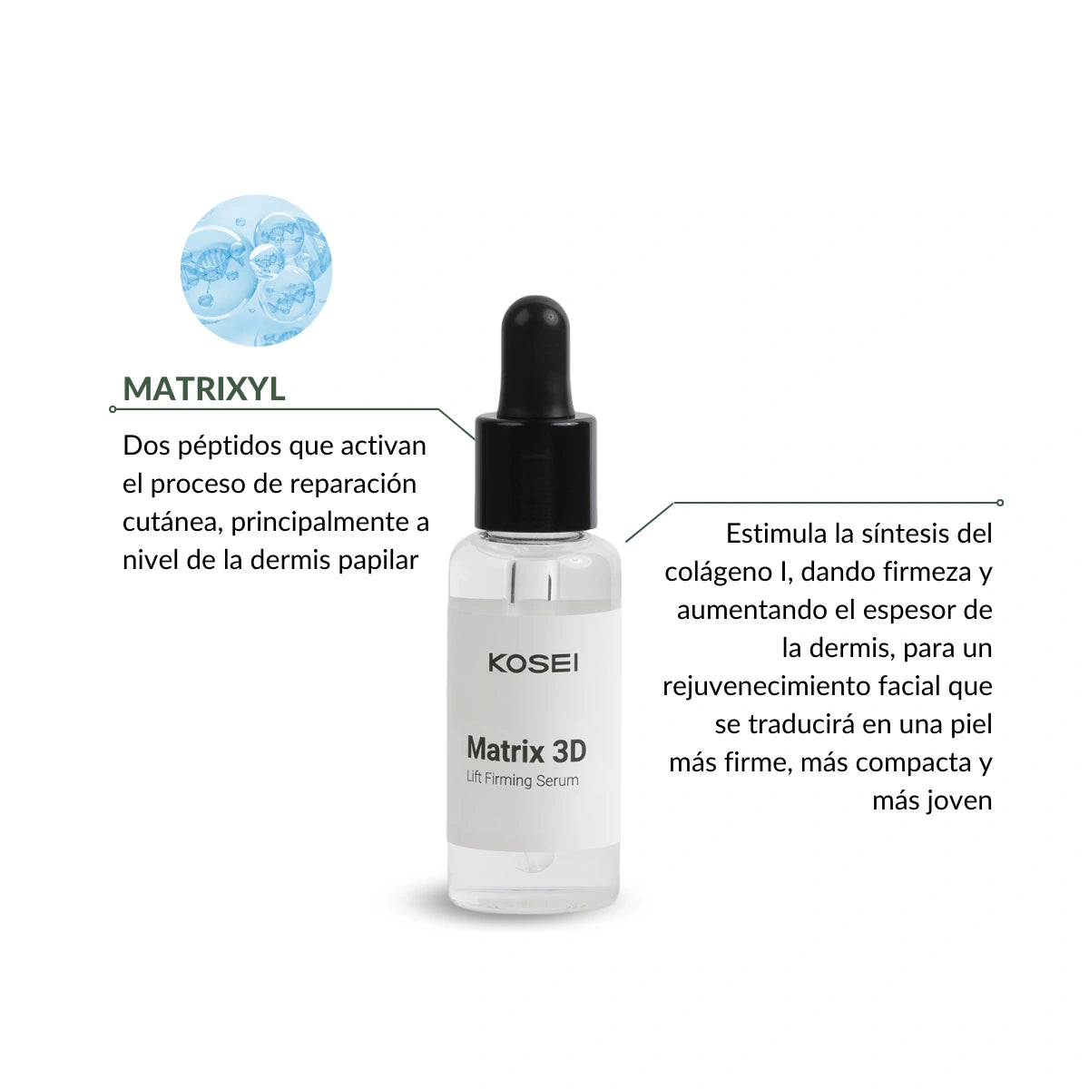 serum reafirmante facial kosei matrix 3d