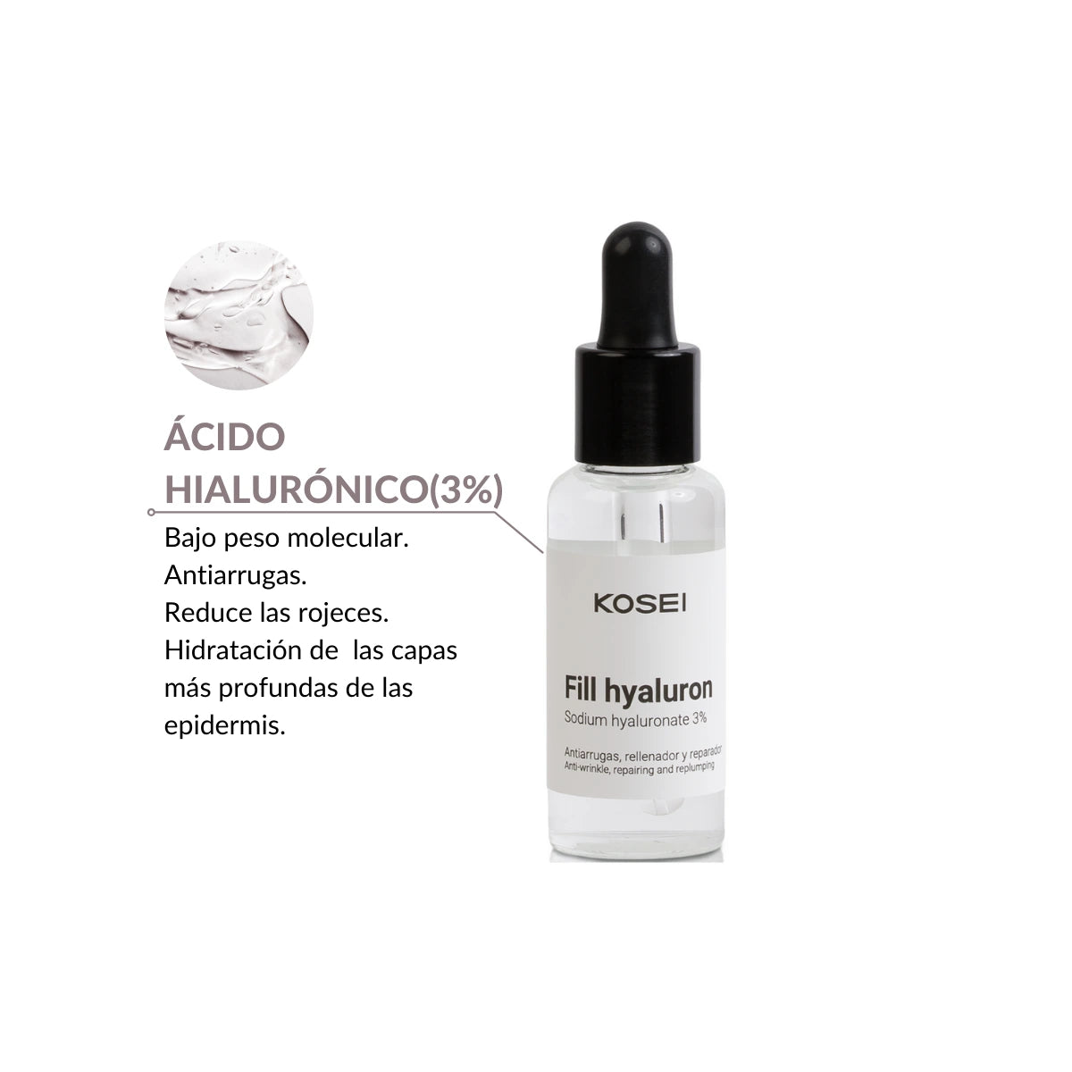 suero de acido hialuronico kosei fill hyaluron