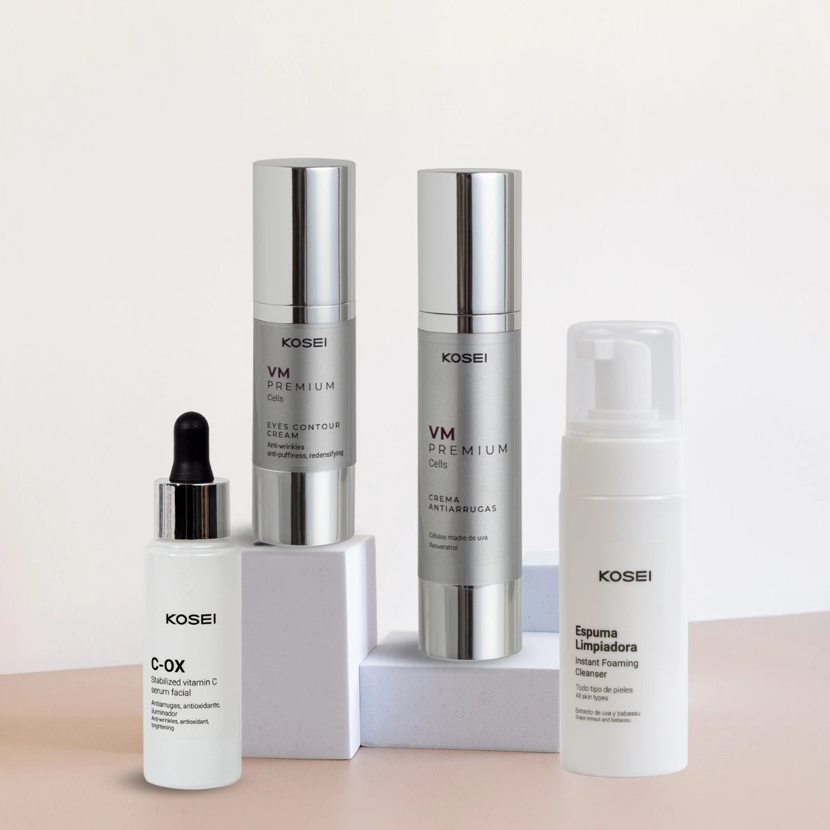 tratamiento antioxidante facial kosei antiox pack